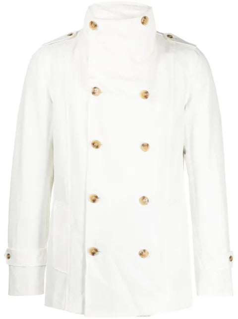 Private Stock The Claude stand-up collar jacket