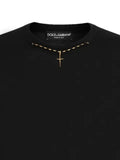 Dolce & Gabbana necklace-appliqué sweater