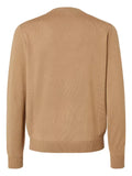 FENDI embossed-logo wool sweater