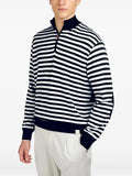 Paul & Shark striped half-zip sweater