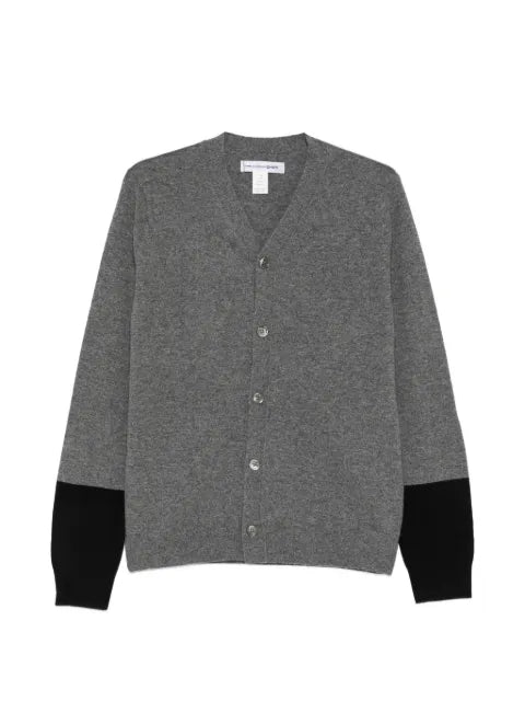 Comme Des Garçons Shirt colour-block cardigan