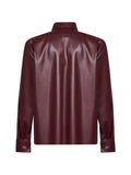 Costumein long-sleeve button-up shirt jacket
