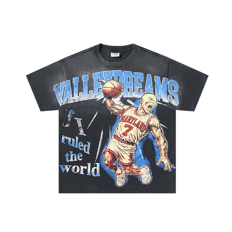 VALE USA Maryland 7 Basketball Graphic T-Shirt